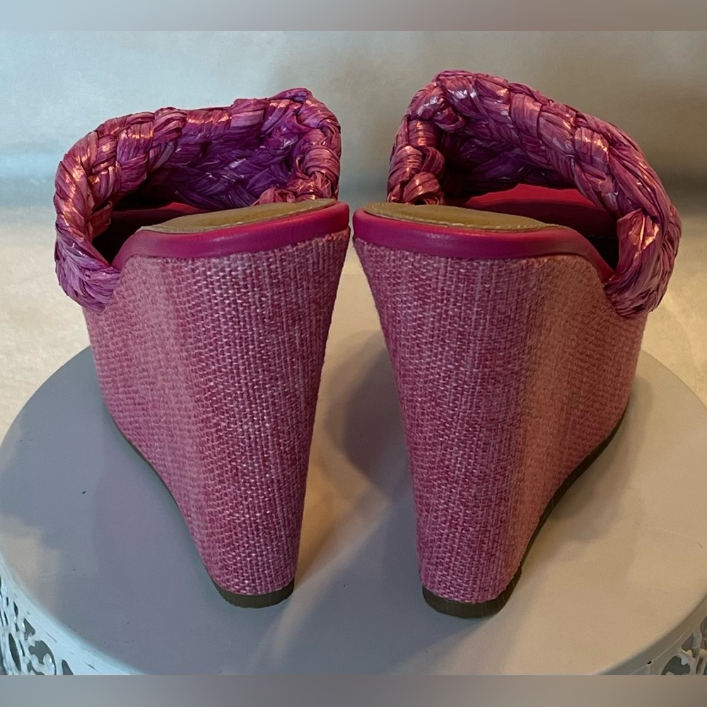 Women’s Pink Wedges Size 7.5 by Mata - Picture 10 of 15